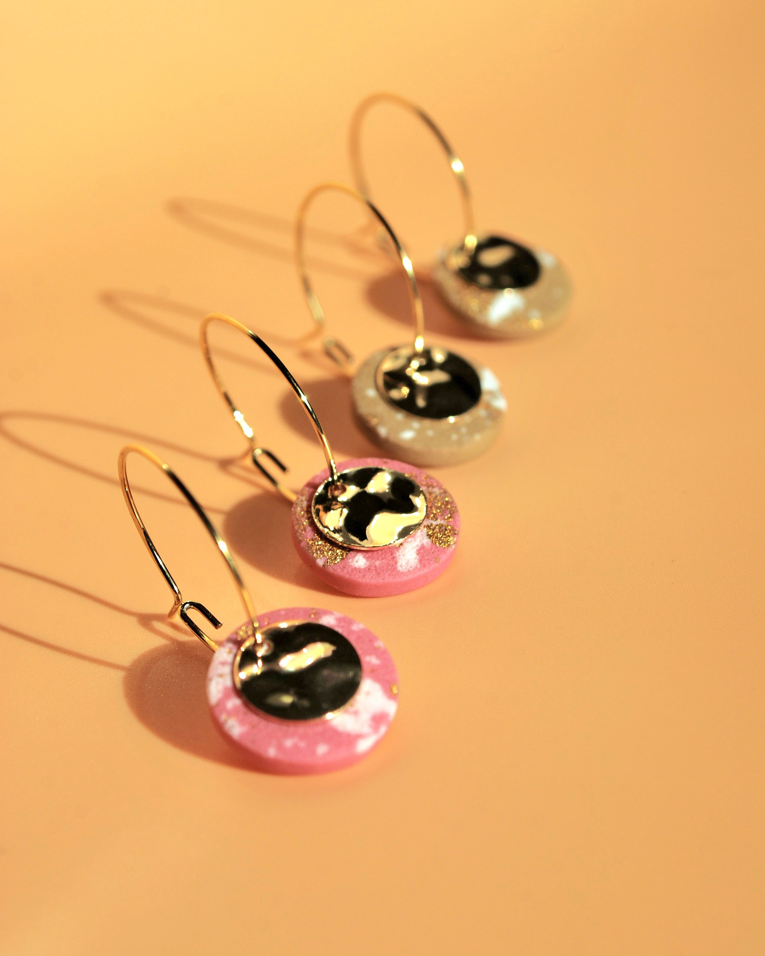 Minimalistische Creolen mit 18K Vergoldung – Alltagsbegleiter