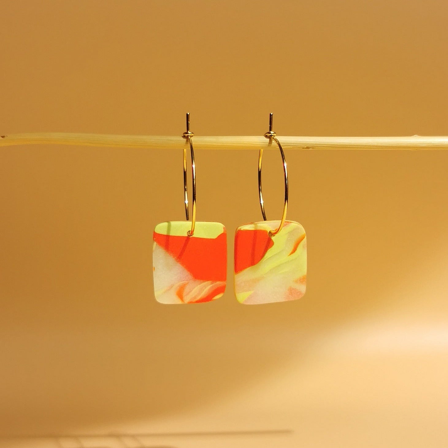 Leichte Creolen aus vergoldetem Edelstahl – ideal für empfindliche Haut