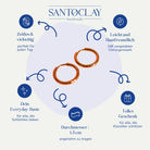Vorteile der vergoldeten Basic Creolen aus Edelstahl von Santoclay im Überblick