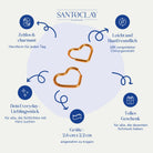 Vorteile der vergoldeten Herz-Creolen aus Edelstahl von Santoclay im Überblick