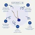 Vorteile der handgemachten Mare Halskette mit Muschel von Santoclay im Überblick