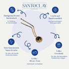 Vorteile der Maria Halskette in Hellblau und Karamell von Santoclay im Überblick