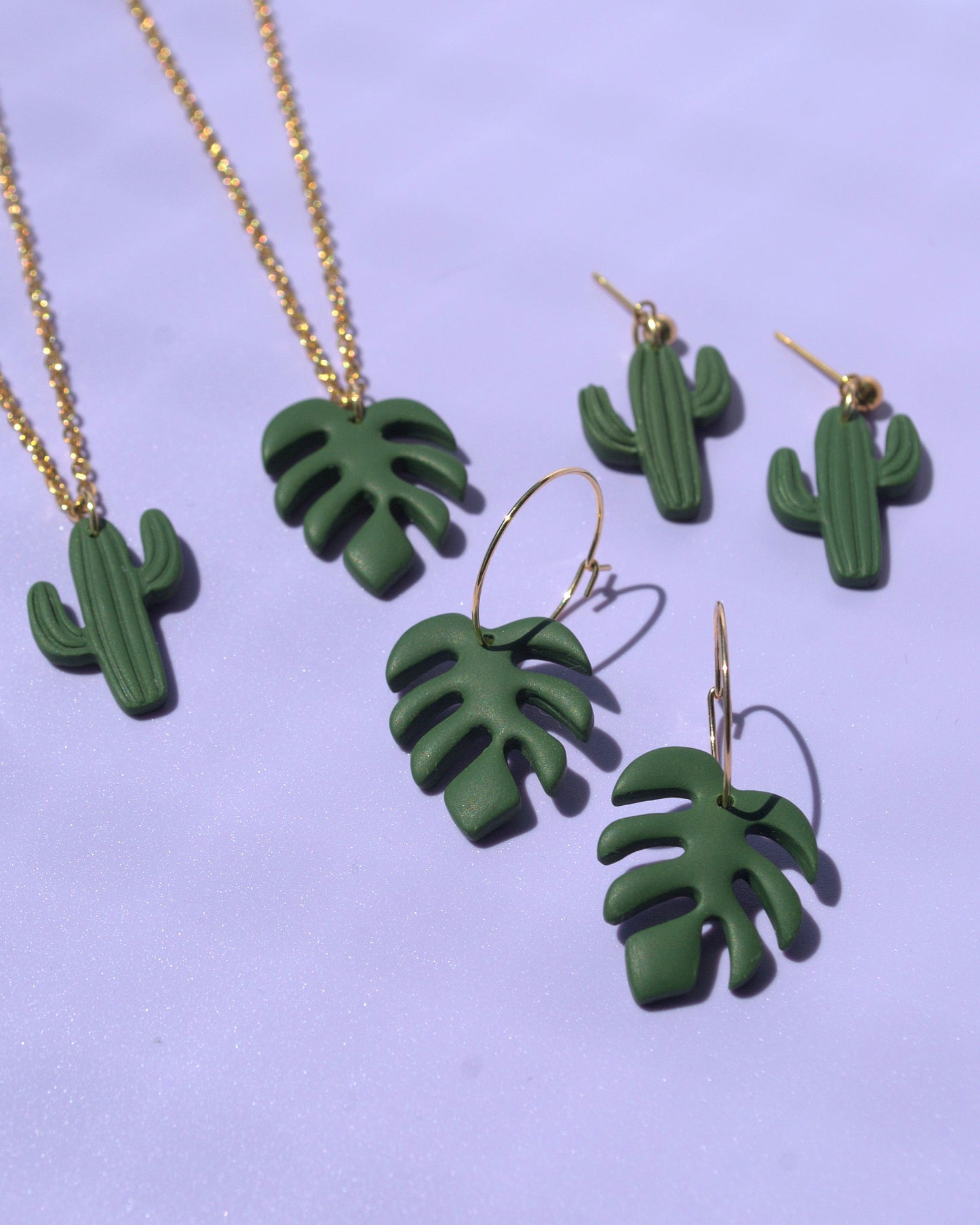 Cactus | Des boucles d'oreilles 