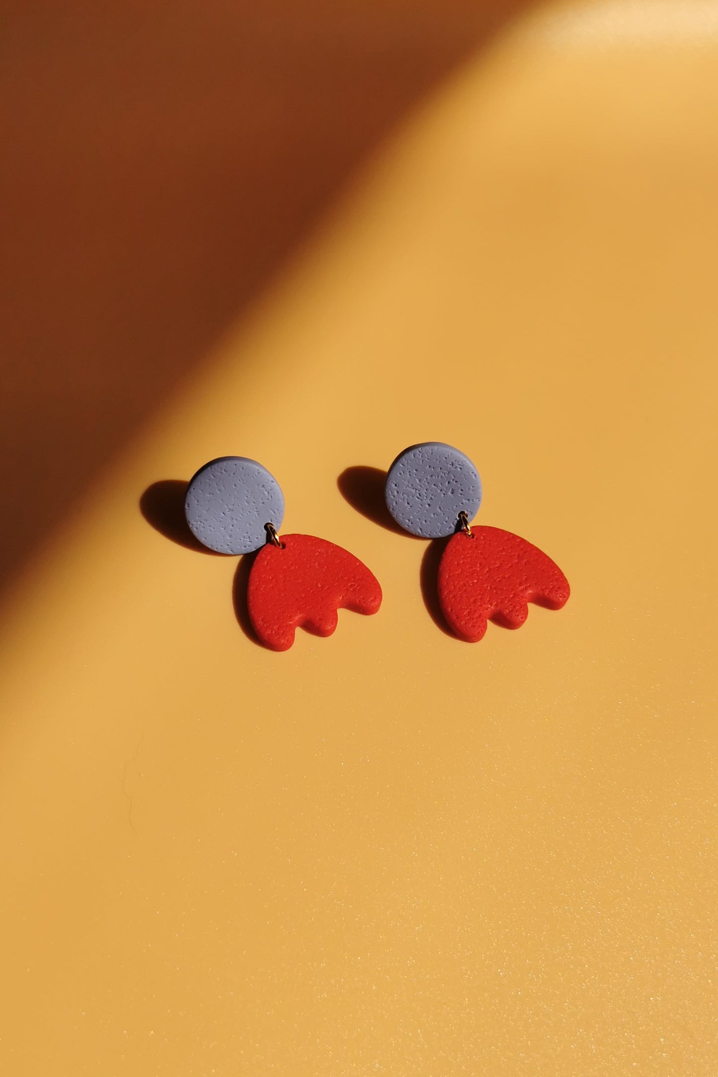 Lena | Colorful earrings | 24k gold plated 