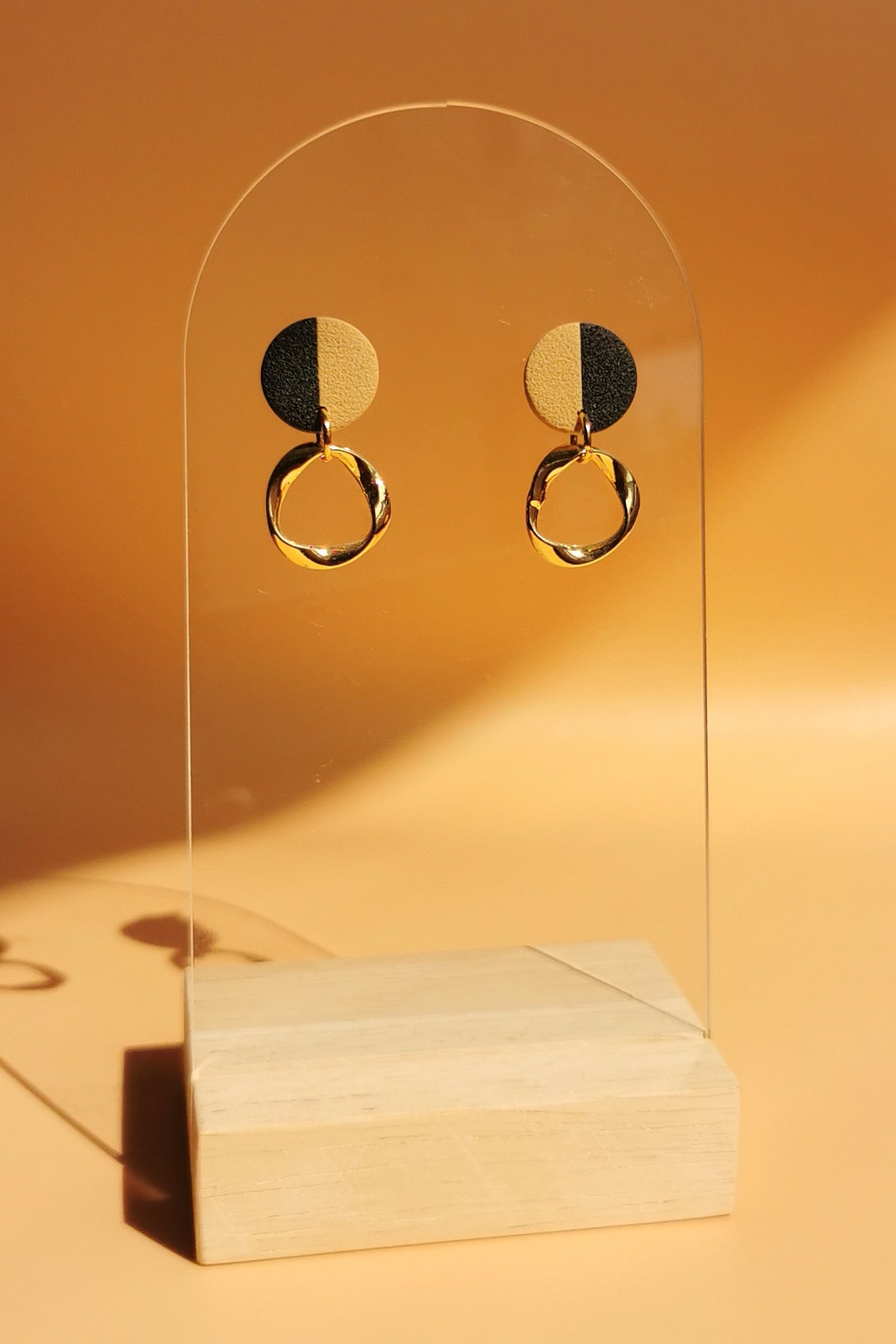 Valencia | Elegant earrings | 24k gold plated 