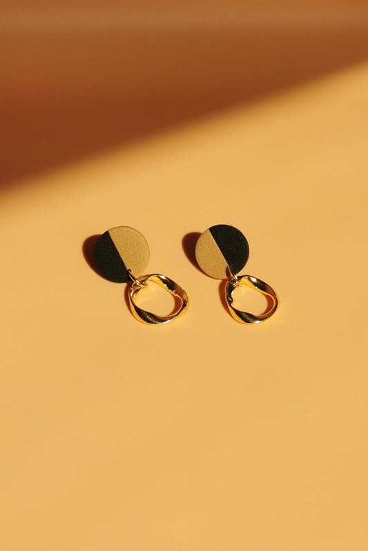 Valencia | Elegant earrings | 24k gold plated 