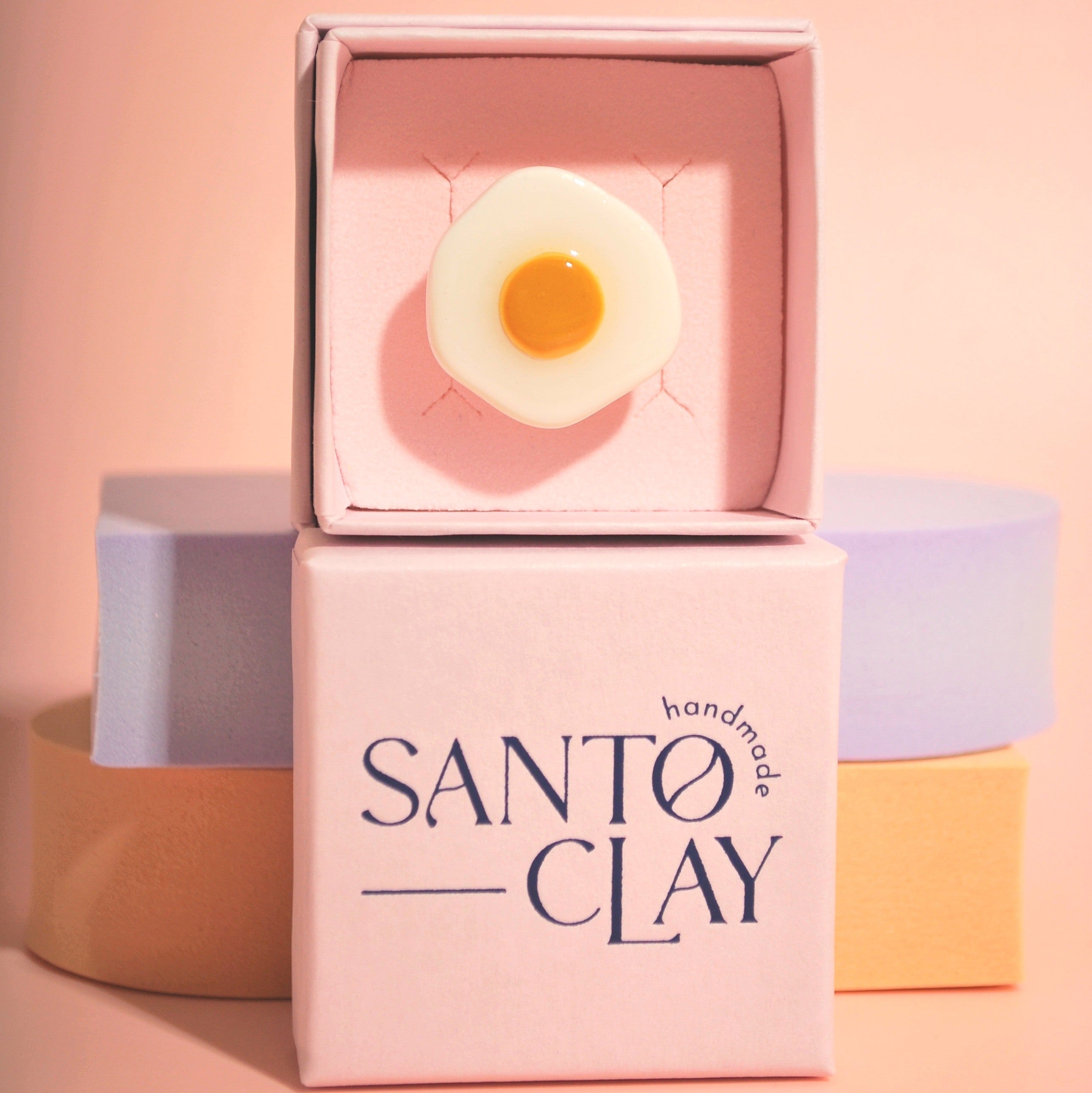 Eggstasy Ring in Schmuckbox – perfektes Geschenk von Santoclay