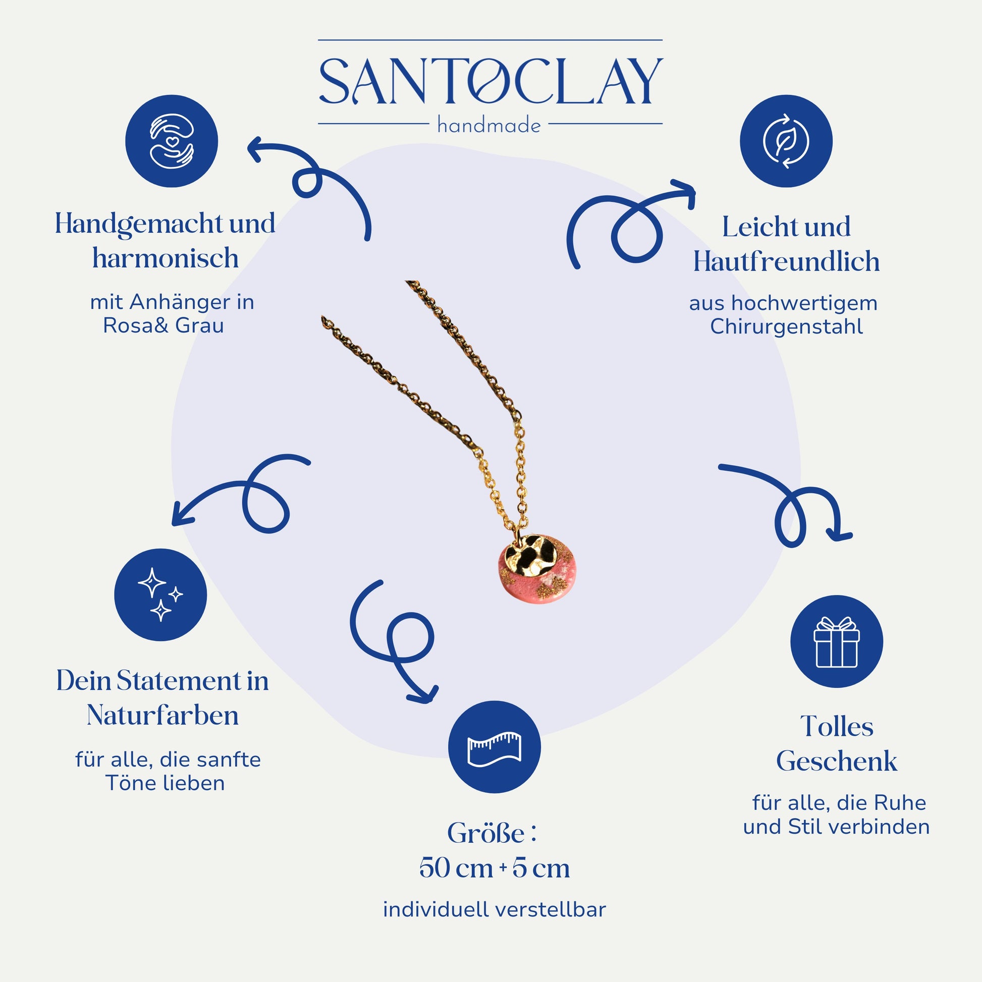  Vorteile der Maria Halskette von Santoclay im Überblick